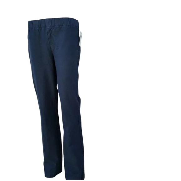 Kobi Halperin Meghan Flared Navy Pants Medium Waist 28 Inseam 31 NWT $258